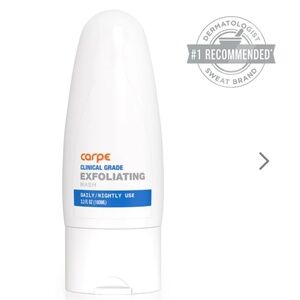 NWT Carpe clinical grade exfoliating wash